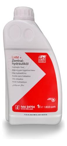 Aceite Hidraulico Mineral Para Suspension Lhm Febi