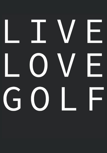 Libro: 2022 Premium Planner - Live Love Golf - Golfer Loves