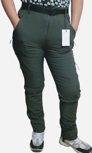 Pantalón Trekking Mujer Desmontable Secado Rápido Original