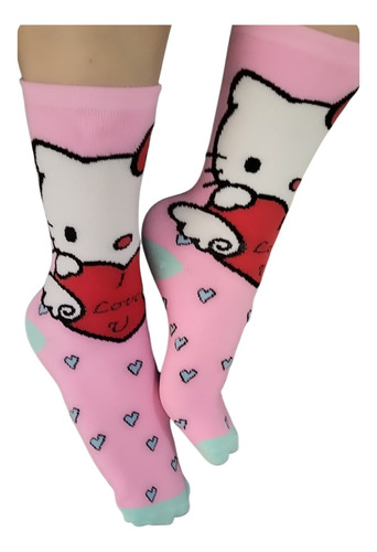 Calcetas Unitalla Hello Kitty