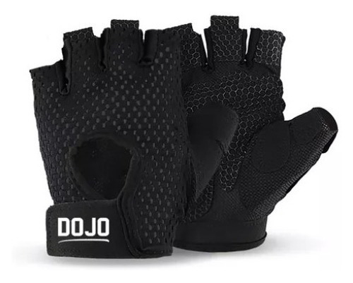 Guantes De Entrenamiento Musculación Y Fitness Negro -dojo- 