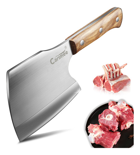 Carimee Cuchillo De Carnicero Para Carne, Hacha De Carnicero