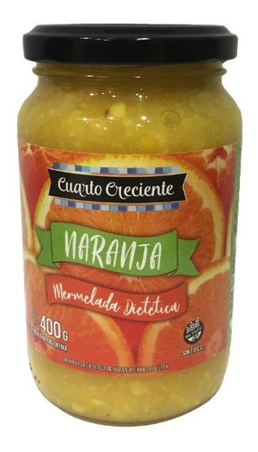 Imagen 1 de 6 de Mermelada Naranja Dietetica Con Fructuosa X400g