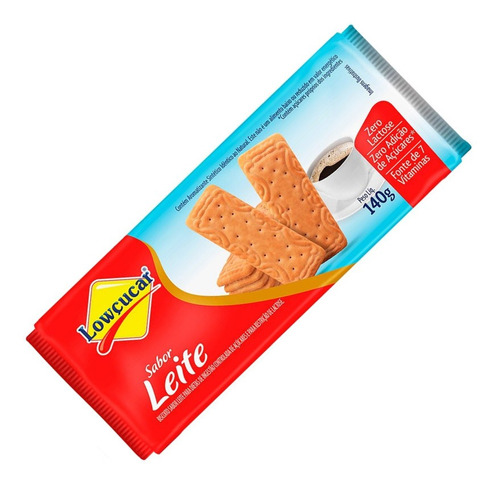 Biscoito De Leite Zero Açúcar E Lactose - Lowçucar 140gr