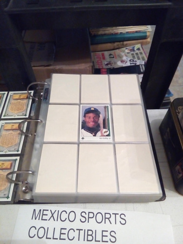 1989 U Deck Baseball Completo 800 Tarjetas+ Micas Y Carpeta