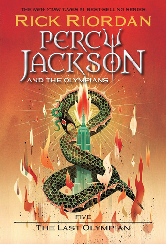 Percy Jackson and the Olympians, Book Five The Last Olympian, de Riordan, Rick. Editorial Disney-Hyperion, tapa blanda en inglés, 2022