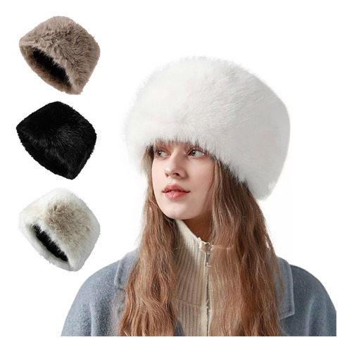 Gorro Ruso De Algodón Cálido Para Mujer