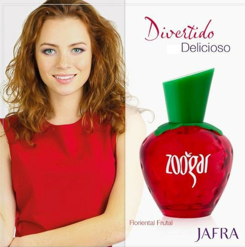 2 Zoogar Fresa Jafra Para Mujer + Envio Gratis Inmediato