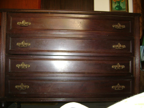 Juego De Cuarto Madera De Caoba