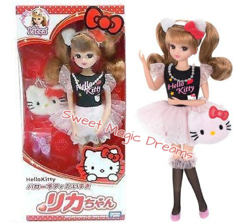 Licca Chan Doll Muñeca Takara Tomy Hello Kitty Love Daisuki