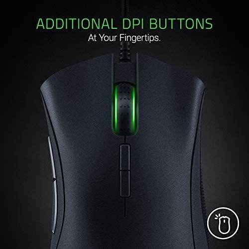 Ratón Para Juegos Razer Deathadder Elite: Sensor Óptico 1600
