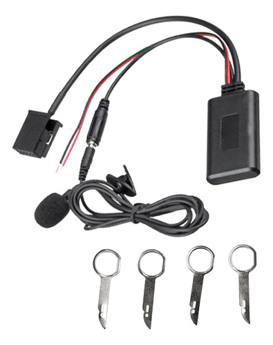 Adaptador Bluetooth Aux Para Micrófono Ford 6000 Cd Handsfre