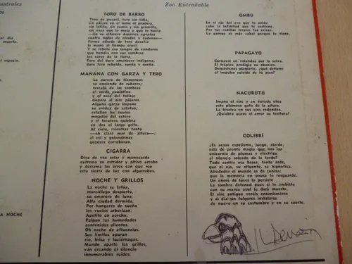Amanda Guerreño Lara Homenaje America Vinilo Argentin Firma (Usado)