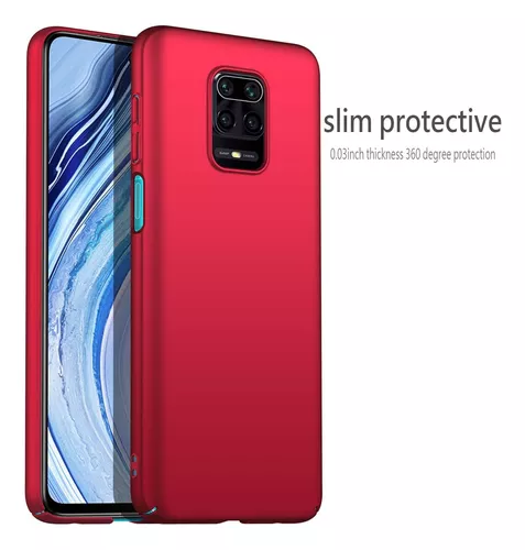 Funda Xiaomi Redmi Note 9 Pro 360 Roja