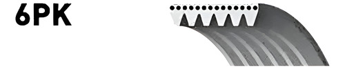 Correa Alternador Peugeot/citoen 208 1.4/307 1.6/301/c-elyce