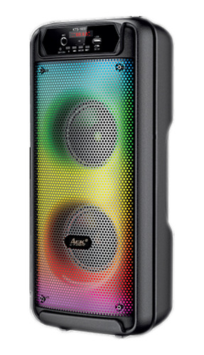 Parlante Portable Mini Columna Bluetooth Tws Luces Led Color