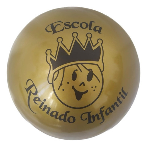 Kit Com 40 Bolas De Vinil Personalizadas De Lembrancinhas