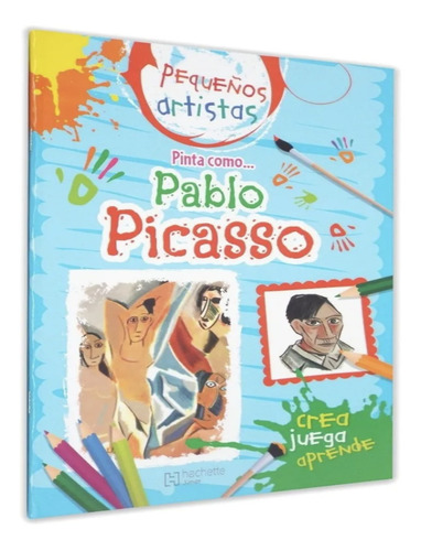 Pablo Picasso Colorear Arte Libro Infantil Guernica Cubismo
