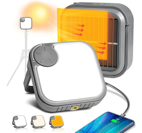 Linterna De Camping Led Recargable- Luz De Camping Portátil,