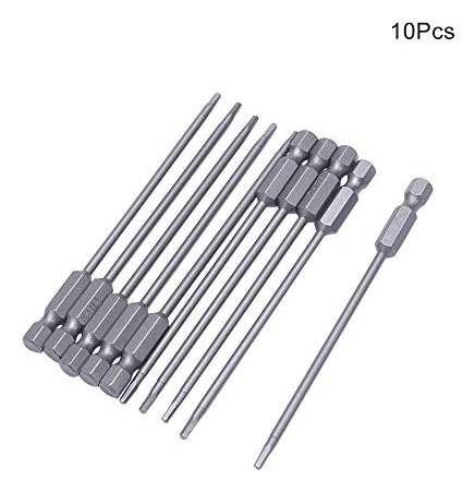 10 Brocas De Llave Allen De Cabeza Hexagonal, Broca Hexagona