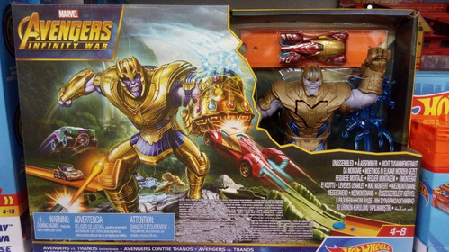 Pista Hotwheels Thanos Avengers Infinity War Entrega Inmedia