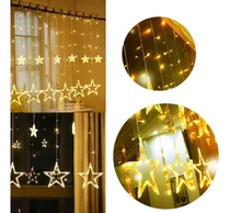 Comprar Luz Cascada De Navidad Led Punta Estrella 101 Led 3 Metros F
