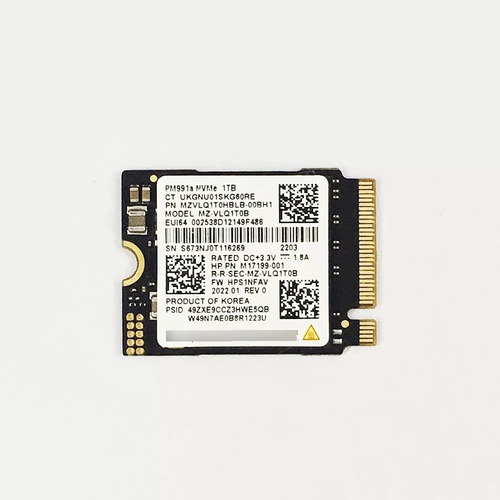 Unidad Ssd 1tb Samsung Pm991a Nvme 2230 Surface Steam Deck