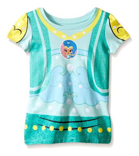 Shimmer And Shine Girls .costume Camiseta