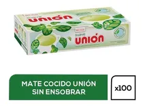 Comprar Union Mate Cocido  100 Saquitos Sin Sobre Pack 4 Unidades 