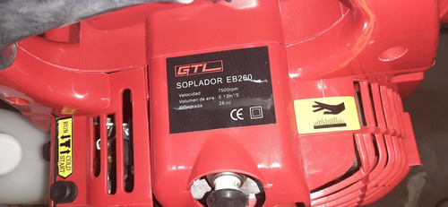 Imagen 3 de 3 de Sopladora Gtl Eb 260