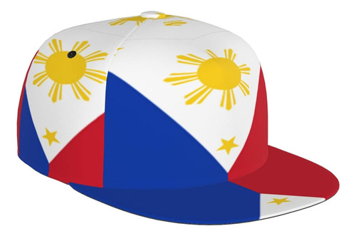 Gorra De Béisbol Con Bandera De Filipinas Para Adultos