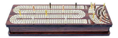 Tablero De Cribbage Continuo Casa De Cribbage - Incluido En