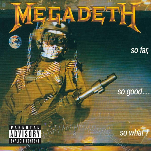 Cd Música Rock. Megadeth. So Far, So Good...so What!