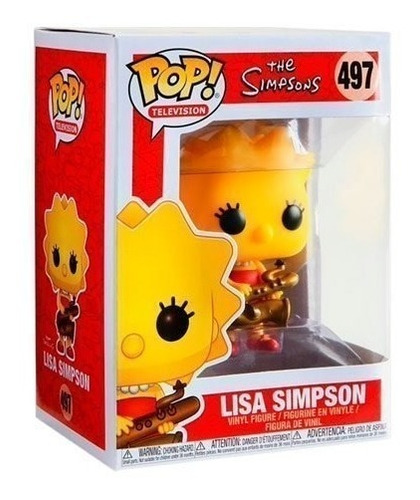 Funko Pop 497 Lisa Simpson - The Simpsons