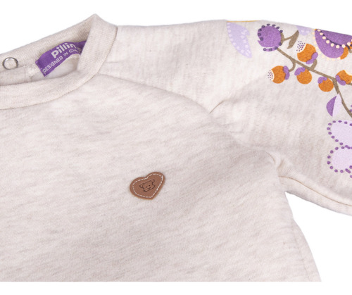 Buzo Bebe Melange Pillin (pvb527-25mLG )