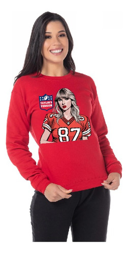 Sudadera Taylor Swift Version Super Bowl Swifties 87