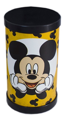 Luminária Abajur De Mesa Lumis Mickey Mouse Disney Cor da estrutura Amarelo