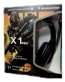 Auriculares Gamer X1pro Durable Headphones For Gamer Movile