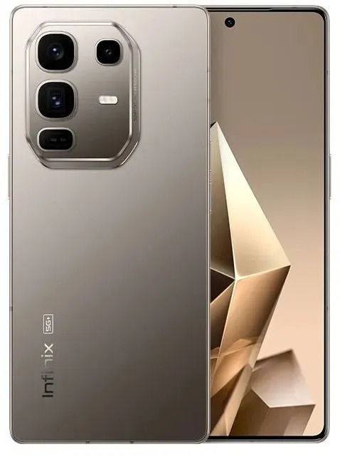 Celular Infinix Note 50 Pro 16 Gb 256 gb Rom, 3 cargadores, carga Inalámbrica, Amoled 6.78" 120 fps 144hz, Titanium Grey, 3 cargadores