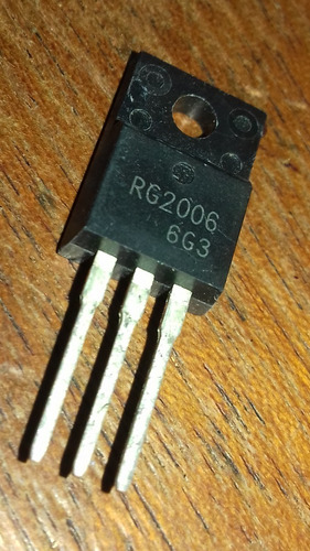20 Peças Transistor Rg2006 * To220f * 20amp 600v