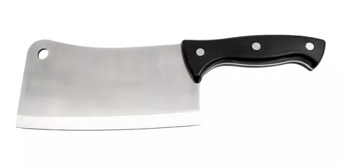 Cuchillo Taquero Hacha Profesional Negro Cocina