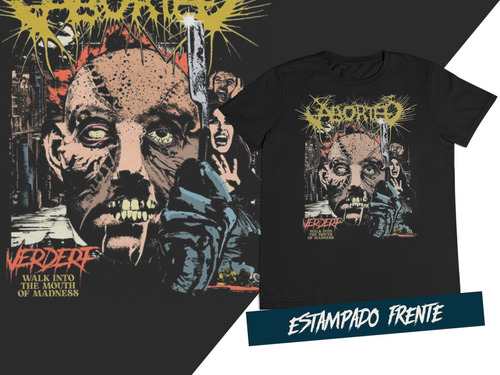 Camiseta Brutal Death Metal Deathgrind Aborted C21