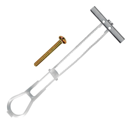 Bucha Toggler Bolt Sforbolt Drywall 1/4 Com Parafuso 4 Un.