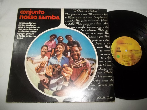 Lp Vinil - Conjunto Nosso Samba - 1974