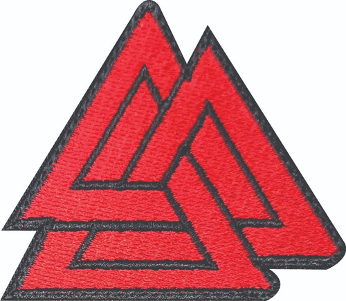 Escudo Triangulo Rojo Tactico Militar Gotcha