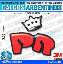 Comprar Calcomanias 3d Con Relieve, Resina Importada Patricio Rey