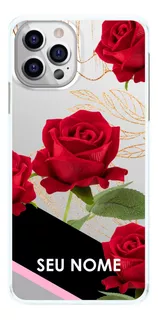 Capinha Rosas Vermelhas Com Seu Nome Capa De Celular