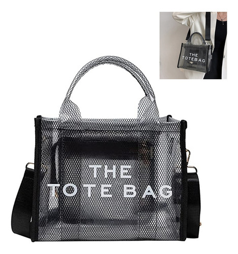 Bolsa Transparente De Moda Coreana Jelly Bag Commuter Bag