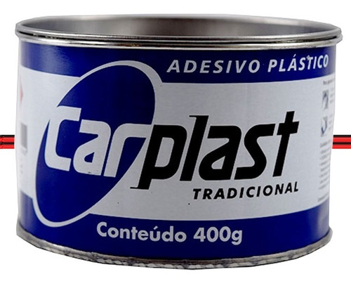 Adesivo Massa Plástico Carplast 400g