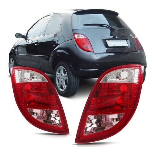 Lanterna Traseira Ford Ka 2003 2004 2005 06 07 Bicolor